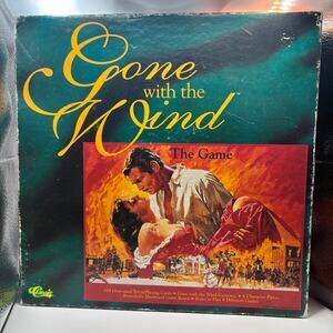 Gone with the Wind Movie Trivia Board Game 1993 Classic Fun All Parts Included